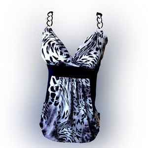 Animal Print Top - Large